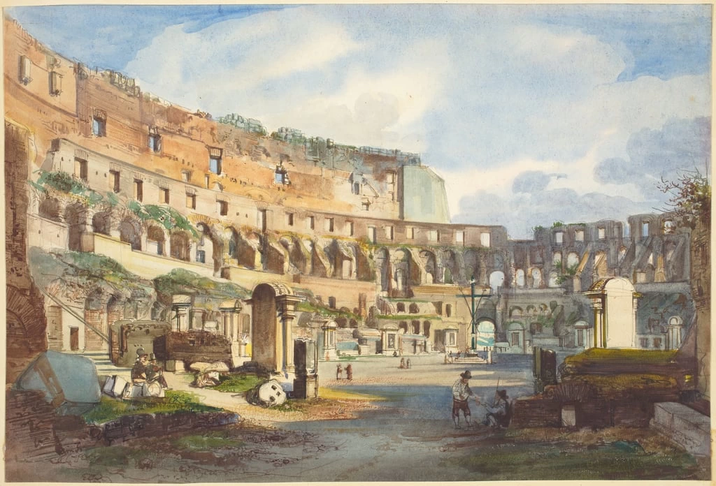 Interno del Colosseo - National Gallery of Art, Washington DC